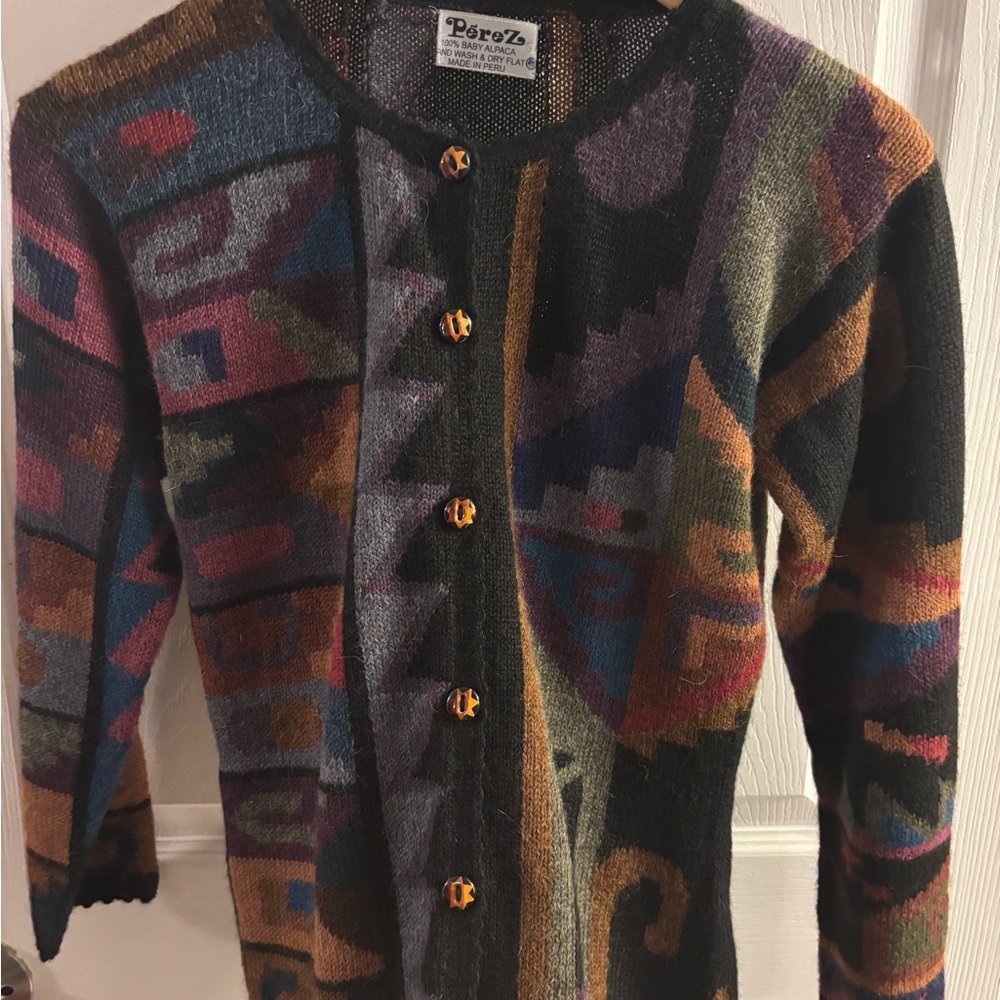 Alpaca Sweater with original design